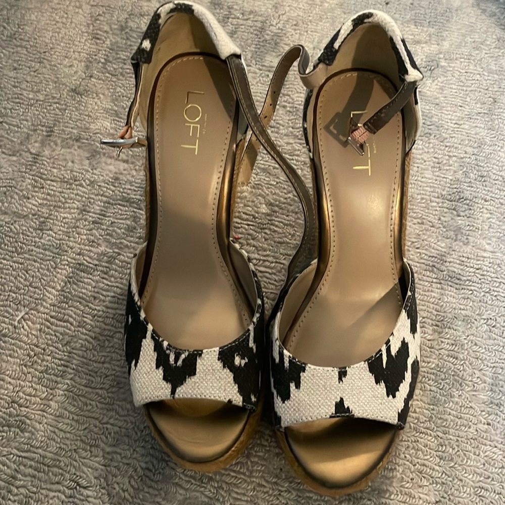Loft Espadrille Wedges -New without Tag